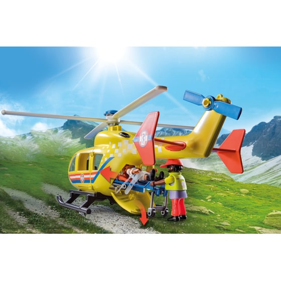PLAYMOBIL® City Life Ελικόπτερο Πρώτων Βοηθειών (71203) image 6