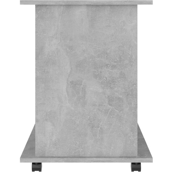 Βιβλιοθήκη VidaXL Μοριοσανίδα  60x45x60 cm - Γκρι image 1