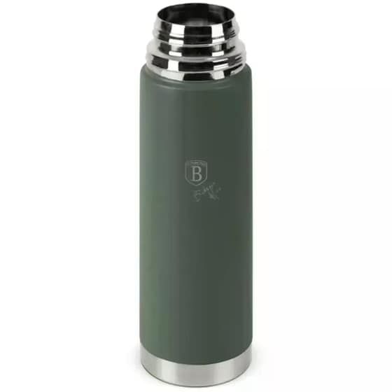 Μπουκάλι Θερμός Berlinger Haus Ανοξείδωτο Matt Green 750ml image 3