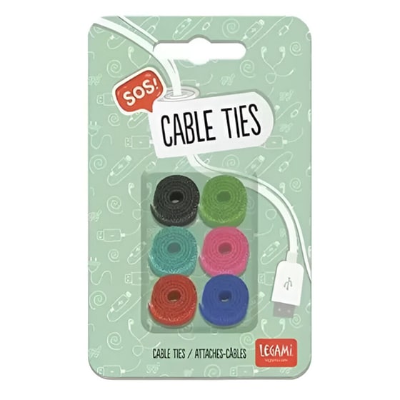 Σετ Διαχείρισης Καλωδίων Legami Sos Cables Ties image 0