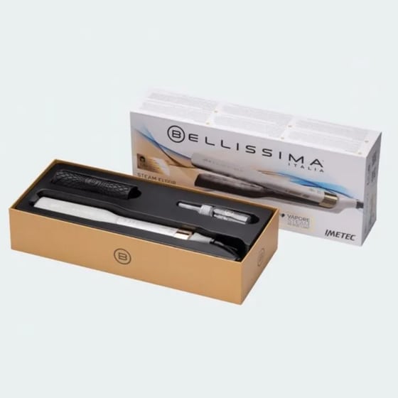Ισιωτικό Μαλλιών BELLISSIMA STEAM ELIXIR 235 W Λευκό image 4