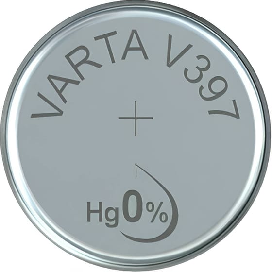 Μπαταρία Για Ρολόγια Varta Silver Oxide V397 SR59 1,55V 1τμχ image 1