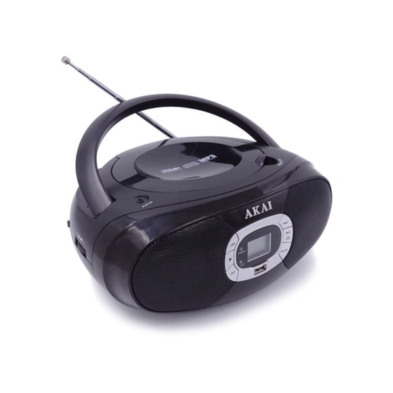 Φορητό Radio/CD Akai BM004A-614 - Μαύρο image 2