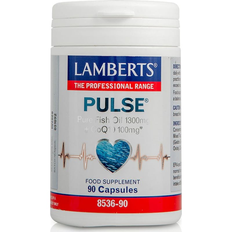 LAMBERTS Λιπαρά Οξέα Lamberts Pulse - 90 κάψουλες