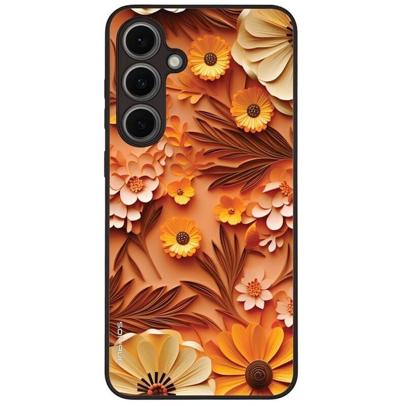 Θήκη Samsung Galaxy S24 FE - Sonique 3D Flower Series - Orange