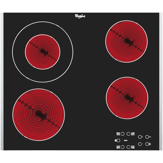 WHIRLPOOL W6OM44S1H & AKT8130BA 73 Lt Inox Eντοιχιζόμενο Σετ Φούρνος και Εστία image 1