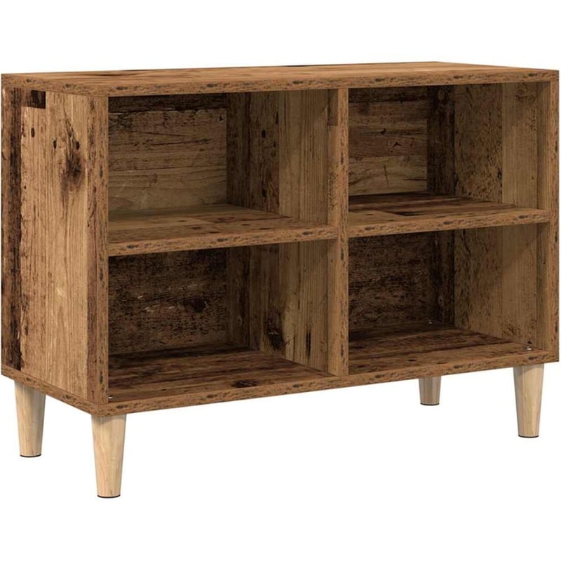 Έπιπλο Τηλεόρασης VidaXL 69,5 x 30 x 50 cm - Παλαιωμένο Ξύλο
