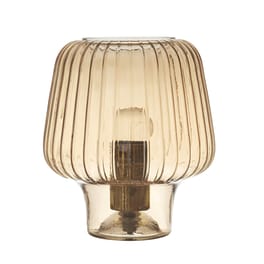 Επιτραπέζιο Φωτιστικό Home Deco Factory La0014 Πλαστικό 18x18x21 cm - Καφέ