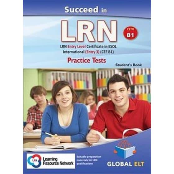 Succeed in LRN - ESOL International Entry Level 3 (B1) Practice Tests Student's book image 0