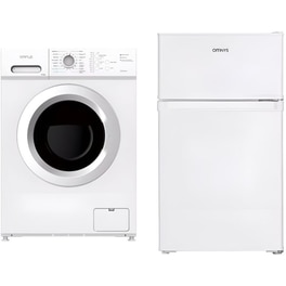 Σετ Πλυντήριο Ρούχων OMNYS WNM-6WH25BAS & Ψυγείο Μονόπορτο WNT-85IN
