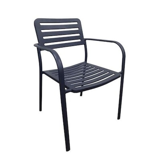 Πολυθρονα Μεταλλικη Μαυρη image 0