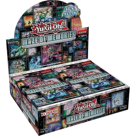 Yu-gi-oh! Maze Of Memories Booster Box Card Game (Konami) - 24 Φακελάκια image 0