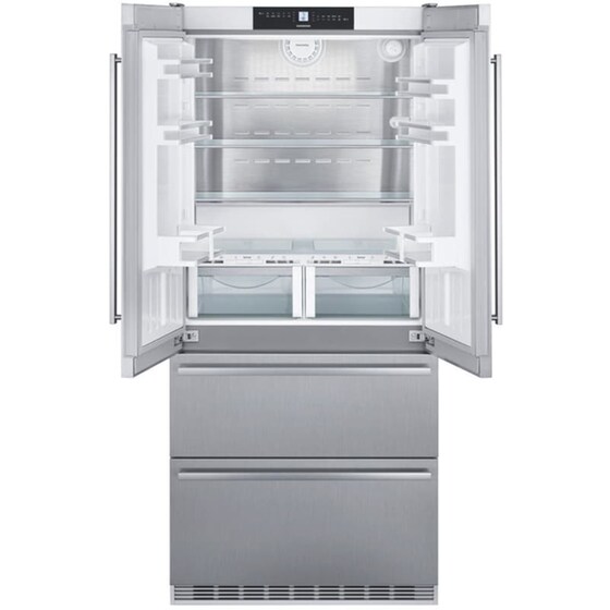 Ψυγείο Ντουλάπα LIEBHERR CBNes 6256 No Frost 523 Lt με BioFresh, DuoCooling και Child lock - Inox image 3