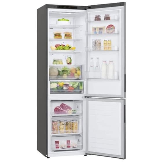 LG GBP62PZNBC Total No Frost 384 Lt Ασημί Ψυγειοκαταψύκτης image 4