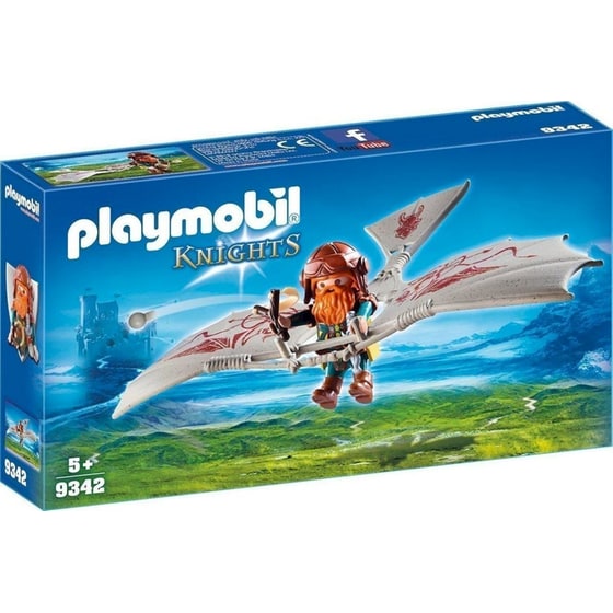 PLAYMOBIL® Knights Νάνος με Αιωρόπτερο (9342) image 0