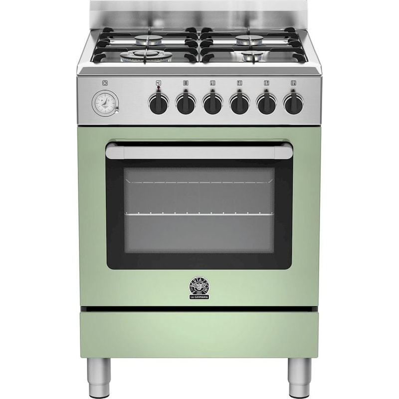 LA GERMANIA LA GERMANIA PRM6640EXVT(GPL) 56 Lt Πράσινο Κουζίνα Μεικτή Υγραερίου