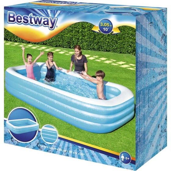Φουσκωτή Οικογενειακή Πισίνα Bestway Πισίνα 1161 Lt - Μπλε image 8