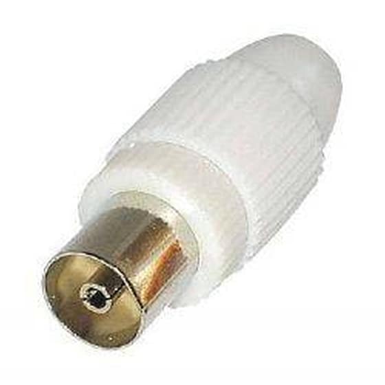 Φίς Κεραίας Ίσιο Θηλυκό Silver Cν-08 image 0