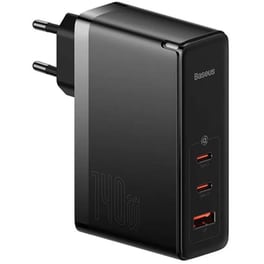 Φορτιστής Πρίζας Baseus GaN5 Pro 2x USB-C/ 1x USB 140W - Black CCGP100201