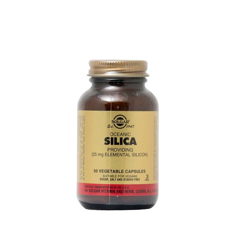 Μέταλλα Solgar Silica Oceanic 25mg - 50 κάψουλες