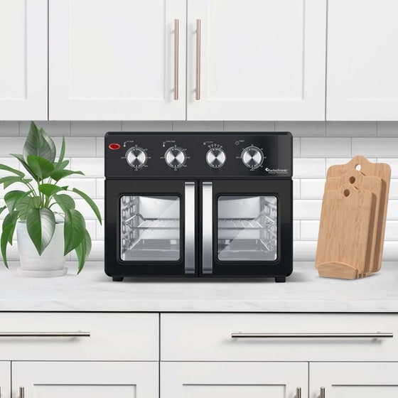 TURBOTRONIC TT-AF32MFD airchef Pro 32 Lt Μαύρο Ηλεκτρικό Φουρνάκι image 6