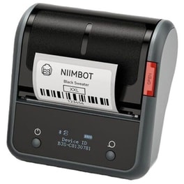 NIIMBOT Thermal B3S-P-BLK Black Θερμικός Εκτυπωτής