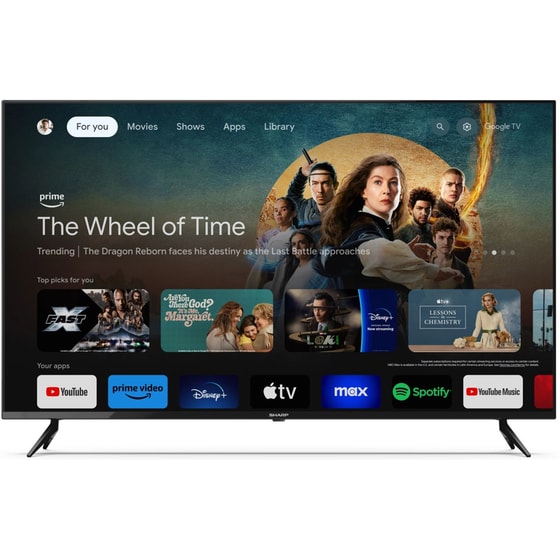 Sharp LED 55" 4K Google TV Τηλεόραση 55GL4060E image 3
