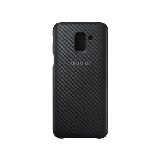 ΘΗΚΗ ΚΙΝ SAMSUNG J6 WALLET BLACK image 1