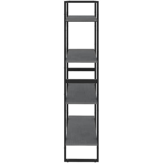Βιβλιοθήκη VidaXL από Μέταλλο 80x30x140 cm - Γκρι image 4