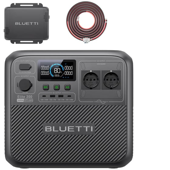 Bluetti Power Station Elite 200 V2 2.073,6Wh - Μαύρο image 7