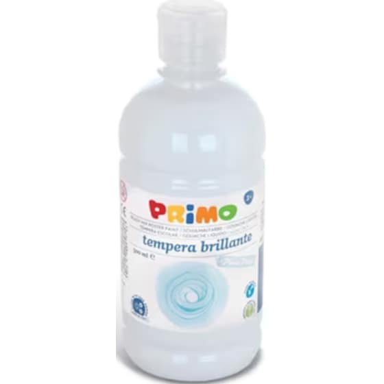 Χρώμα Τέμπερα Primo Μπουκάλι 500Ml Άσπρο image 0