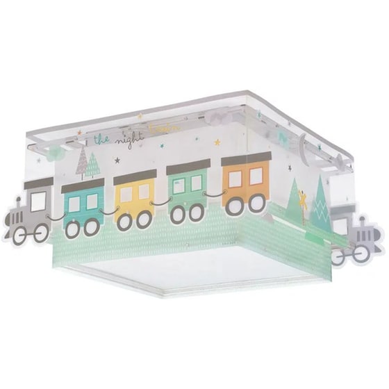 Παιδικό Φωτιστικό Οροφής Ango The Night Train Πλαφονιέρα 63536 image 0