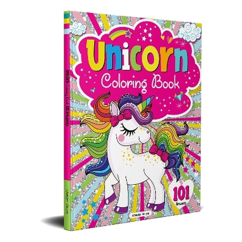 101 Unicorn Colouring Book