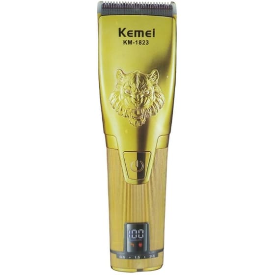 Κουρευτική Μηχανή Kemei KM-1823 - Χρυσό image 0