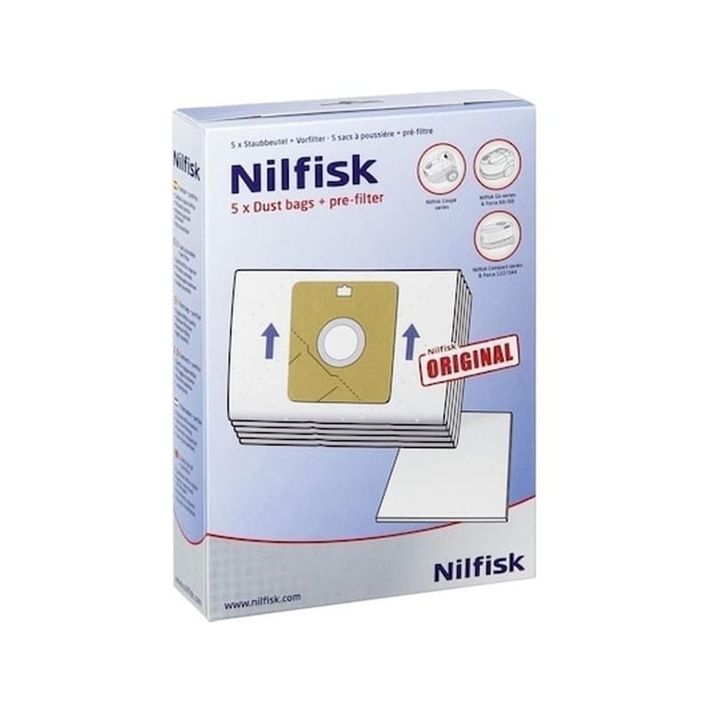 NILFISK NILFISK Σακούλες για Ηλεκτρική Σκούπα 5τμχ
