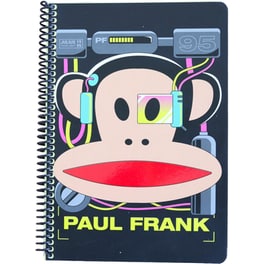 Τετράδιο Σπιράλ PAUL FRANK A4 2 Θεμάτων Tech (1 Τεμάχιο)