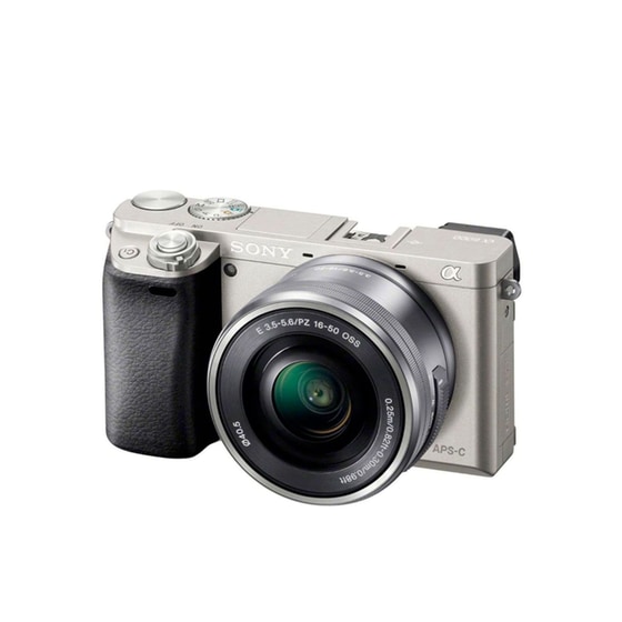 Mirrorless Camera Sony α6000 Kit 16-50mm Ασημί image 0