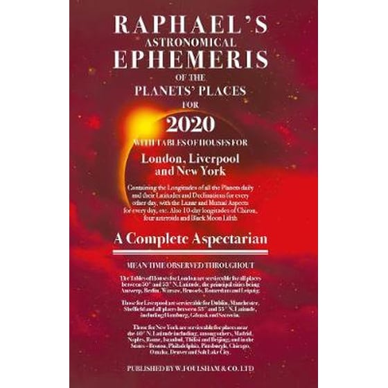 Raphael's Ephemeris 2020 image 0