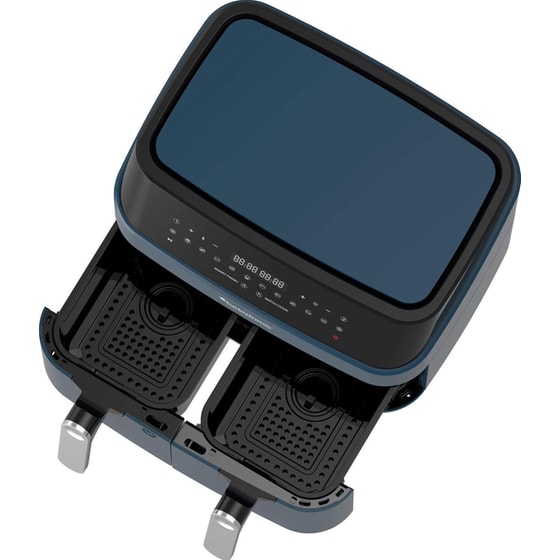 Φριτέζα Αέρος TURBOTRONIC TT-DAF5 με Διπλό Αποσπώμενο Κάδο 1600 W 9 L Μπλε image 8