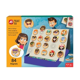 As Magnet Box "Ποιος Κρύβεται;" (84 Χάρτινοι Μαγνήτες)
