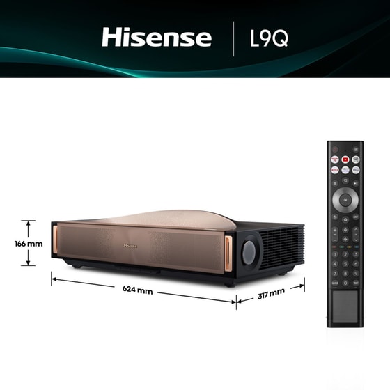 Laser TV Hisense 4K Smart L9Q - Καφε image 13