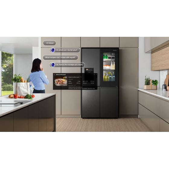 HISENSE RQ600P7SKE Multi Air Flow 615 Lt Μαύρο Ψυγείο Ντουλάπα image 25