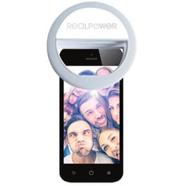 Ring Light Realpower Eva Self - Λευκό