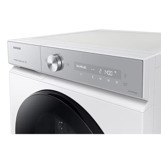 SAMSUNG BESPOKE WW11DB8B95GHU4 11 kg 1.400 Στροφές Λευκό με Wi-Fi Πλυντήριο Ρούχων image 7