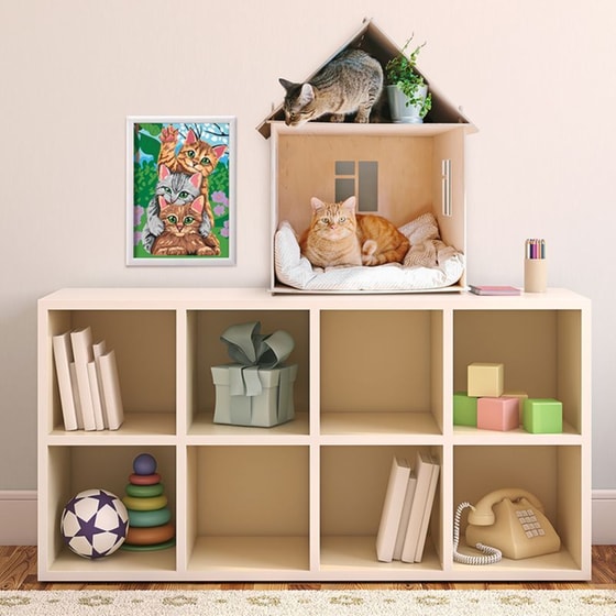 AS Company Paint & Frame Ζωγραφίζω Με Αριθμούς Funny Kitties image 6