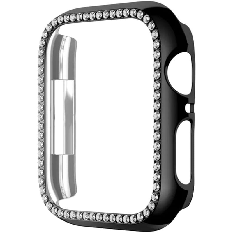 Θήκη Sonique Luxury Diamond PC για Apple Watch 41mm - Μαύρο