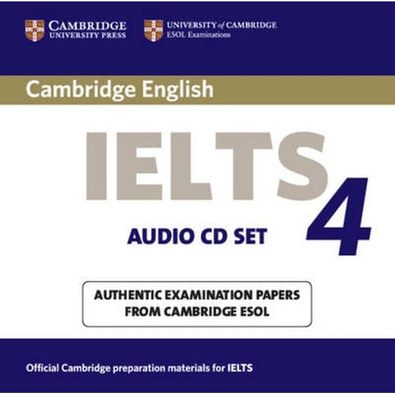 Cambridge IELTS 4 Audio CD Set (2 CDs): Examination papers from University of Cambridge ESOL Examinations image 0