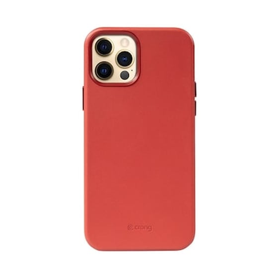 Θήκη Apple iPhone 12 Pro Max - Crong Essential Eco Leather - Red image 3