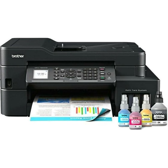 Brother MFC-T920DW Έγχρωμο Πολυμηχάνημα Inkjet Α4 με WiFi και Ethernet - Μαύρο image 3