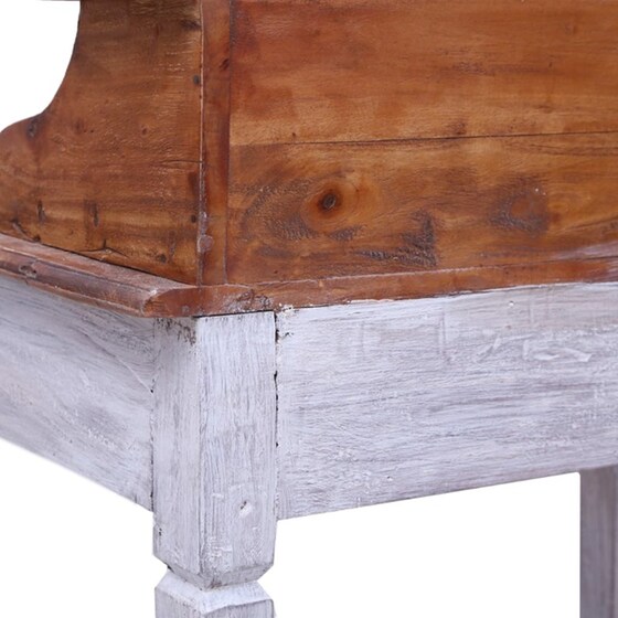 Σεκρετέρ VidaXL με Συρτάρια από Μασίφ Μαόνι 90x50x101 cm image 3